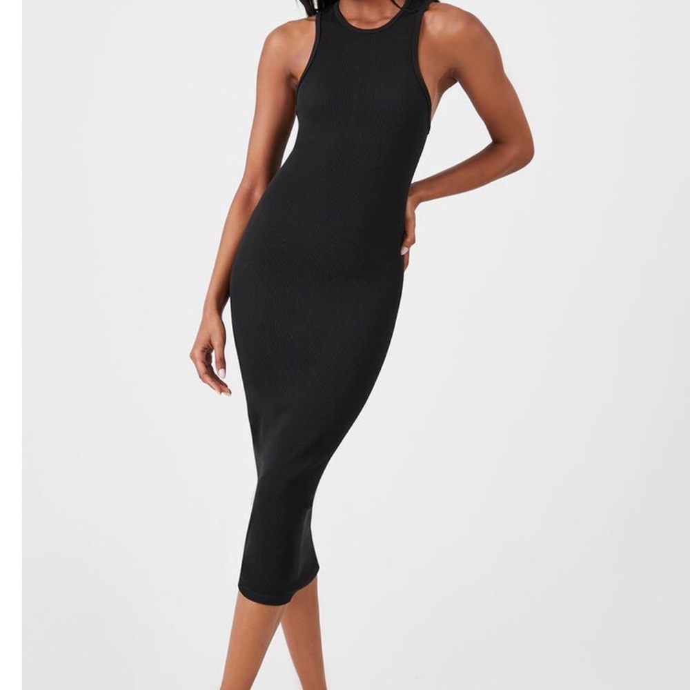 2 forever 21 midi bodycon dress, size small
